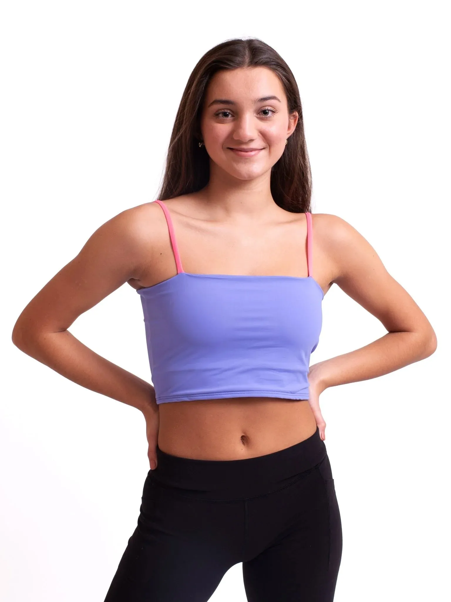 Whitney Deal Dancewear | Strappy Crop | Lilac