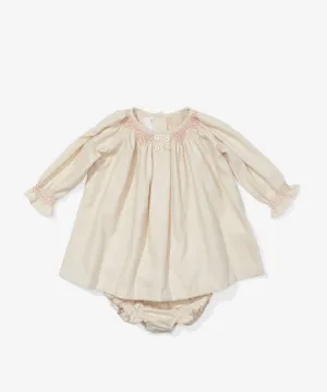Willa Baby Dress, Rose