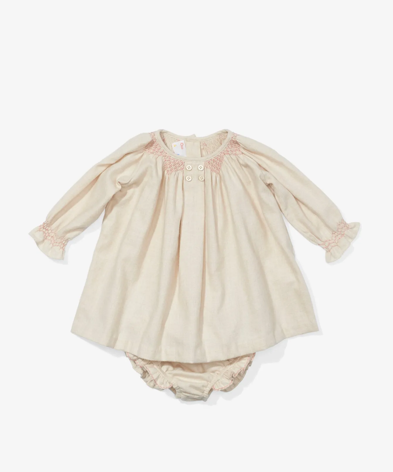 Willa Baby Dress, Rose