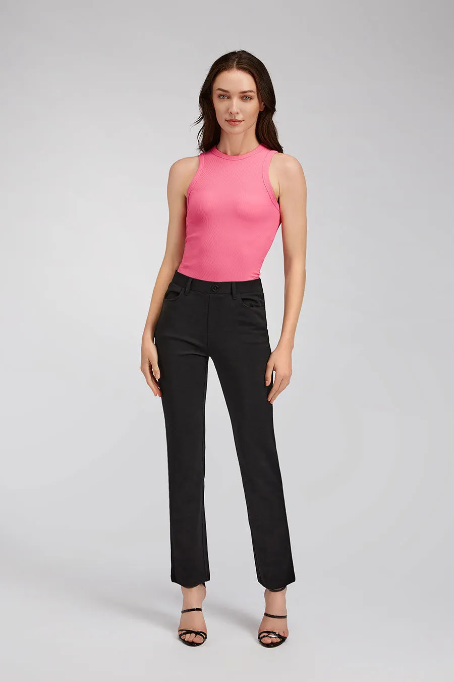 Women Business Casual Work Pants | Straight 30''
