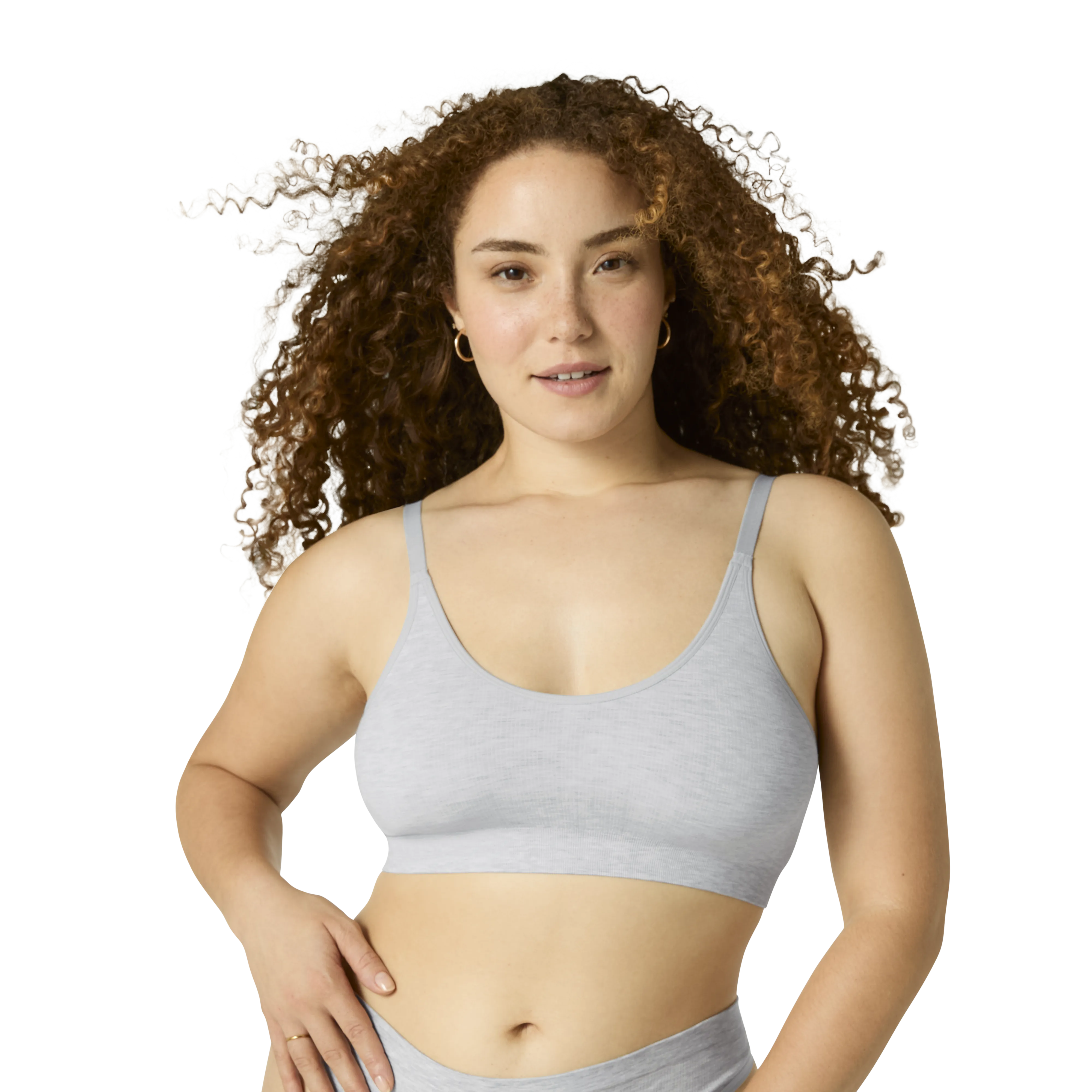 Women's Seamless Scoop Bralette 4-Pack