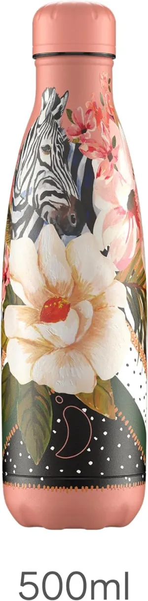 XB1018 CHILLY'S 500ml Tropical Polka Zebra